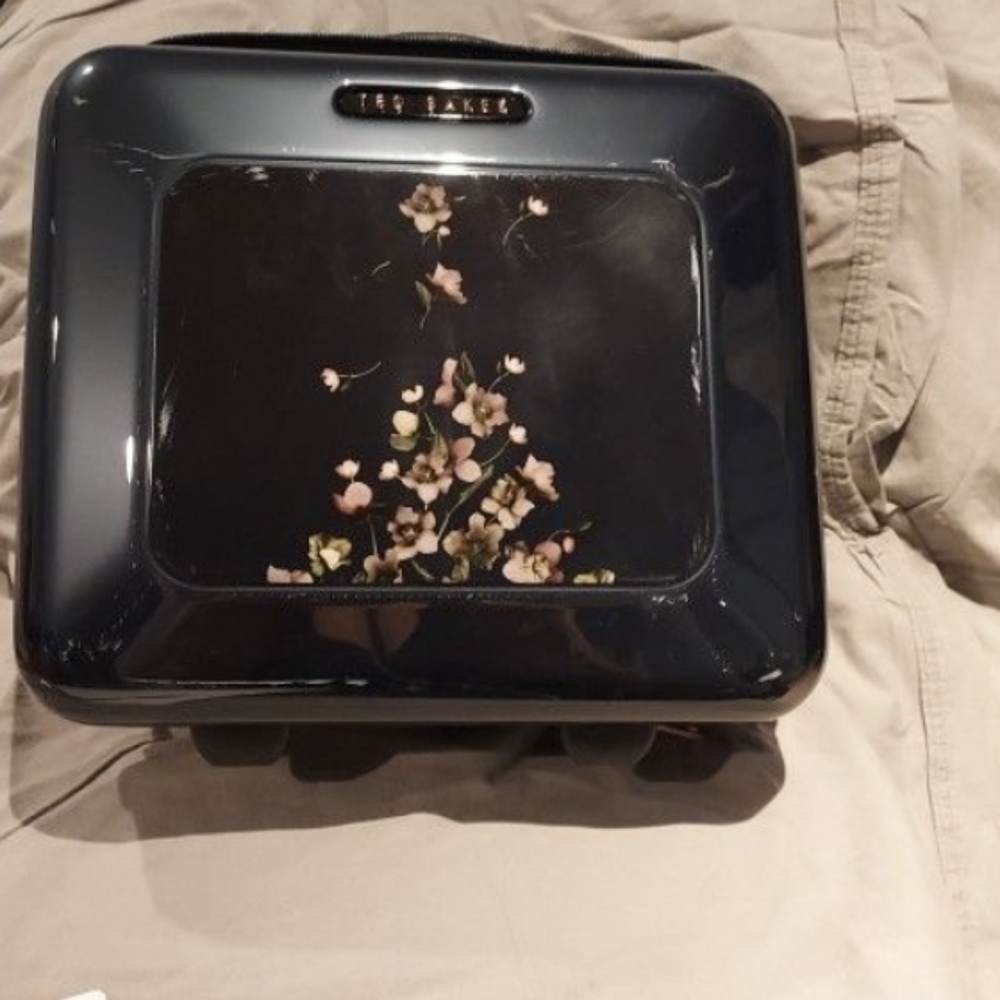 Ted Baker Midnight Black Floral Bag